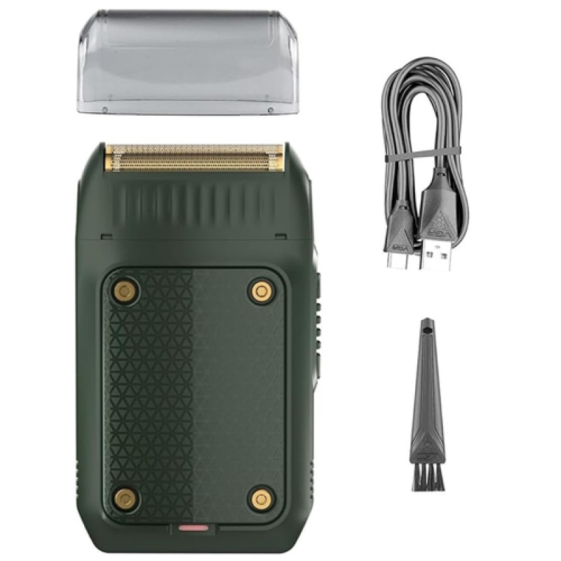 Електробритва VGR V-353 шейвер GREEN, висувний тример