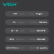 Электробритва VGR V-368 шейвер, двойное лезвие, LED Display, IPX6 оптом в Украине