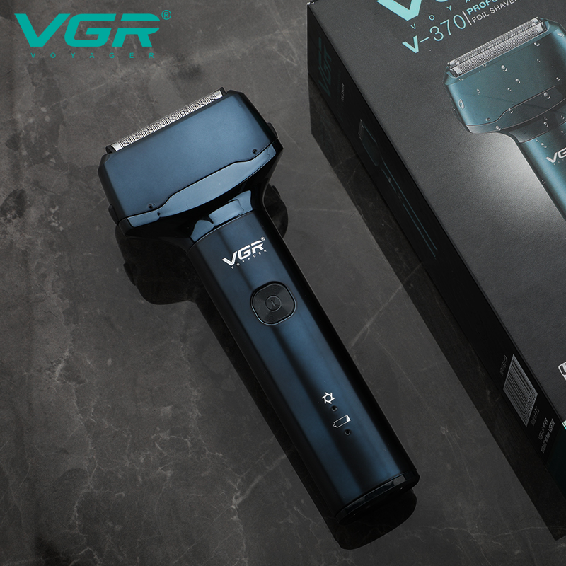 Електробритва VGR V-370 шейвер, подвійне лезо + тример, IPX5