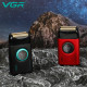 Электробритва VGR V-378 RED шейвер, двойное лезвие + триммер, регулировка мощности 7000-9000 RPM, LED Display оптом в Украине