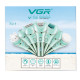 Епілятор VGR 7 в 1 V-756 GREEN, 7 насадок, IPX7