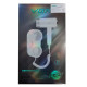 Фен настінний VGR V-407 WHITE, 2 рівні обдування, 3 рівні температури