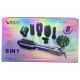 Фен-стайлер VGR 8 в 1 V-488 PURPLE, 8 насадок, 4 режима оптом в Украине