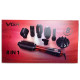 Фен-стайлер VGR 8 в 1 V-488 RED, 8 насадок, 4 режими