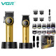 Комплект VGR 2 в 1 V-001&V-977 GOLD, аккумуляторная машинка для стрижки (clipper) и триммер оптом в Украине