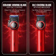 Комплект VGR 2 в 1 V-001&V-977 RED, акумуляторна машинка для стрижки (clipper) і тример