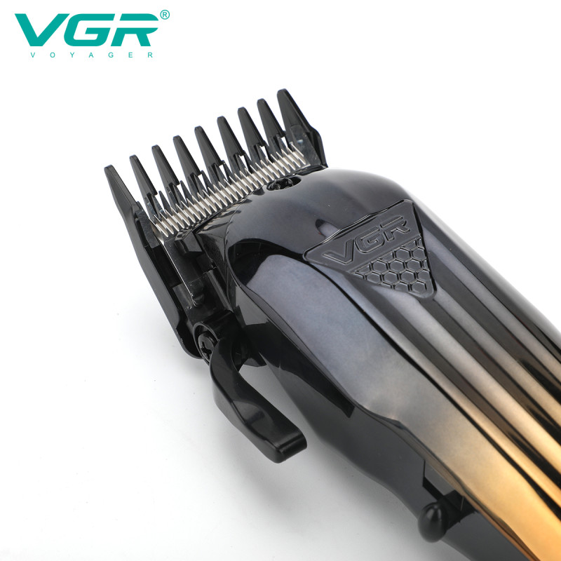 Комплект VGR 2 в 1 V-646 акумуляторна машинка для стриження (clipper) та триммер
