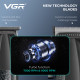 Комплект VGR 3 в 1 V-640 S3 BLACK, машинка для стрижки (clipper), триммер та електробритва (шейвер)