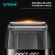 Комплект VGR 3 в 1 V-640 S3 BLACK, машинка для стрижки (clipper), триммер та електробритва (шейвер)