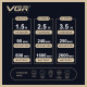 Комплект VGR 3 в 1 V-642 аккумуляторная машинка для стрижки (clipper), триммер и электробритва (шейвер) оптом в Украине