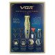 Тример V-265, 4 насадки, 1600mAh, 8000 RPM, LED display