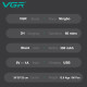 Тример VGR 2 в 1 V-615, 2 насадки (для носу та волосся), IPX4