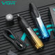 Тример VGR 2 в 1 V-619 BLUE, 2 насадки - триммер для носа, шейвер