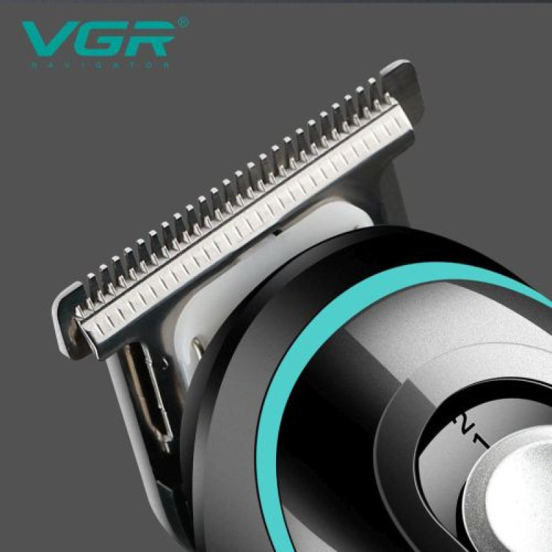 Тример VGR V-055 з регулятором висоти, 4 насадки