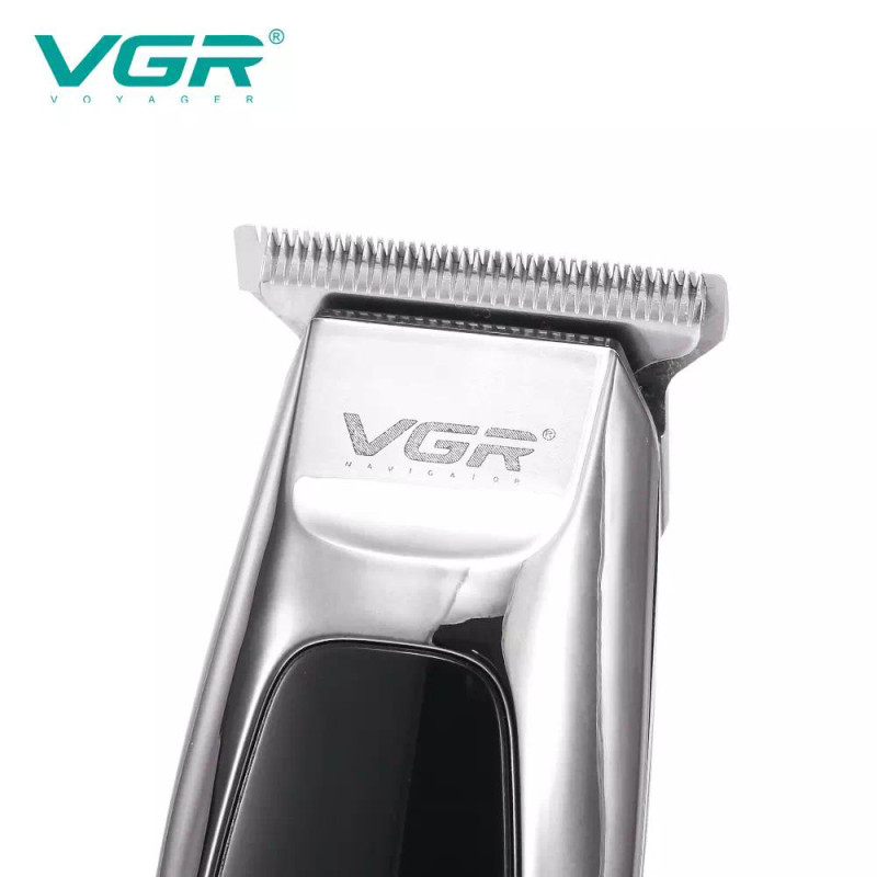Тример VGR V-093 SILVER, 5 насадок