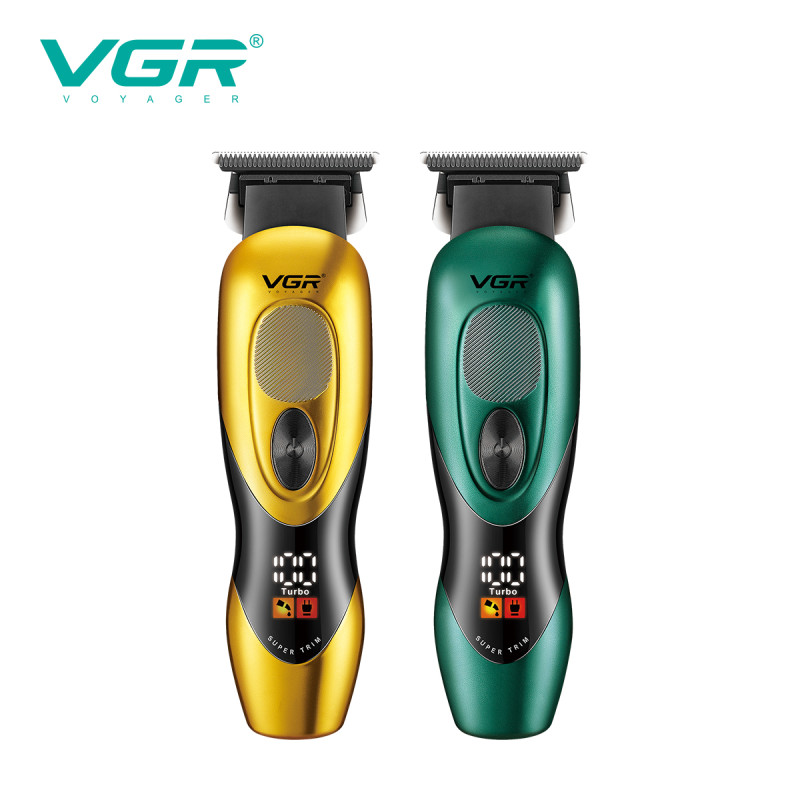 Тример VGR V-227 GREEN, 3 насадки, LED display
