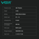 Тример VGR V-254 GREEN, 4 насадки, 7000 RPM, 2000 mAh, LED display