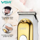 Тример VGR V-290 GOLD, 3 насадки, LED Display