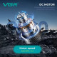 Тример VGR V-299 BLUE, 4 насадки, 9000RPM, 2000 mAh, 5 рівнів швидкості, LED display