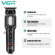 Триммер VGR V-900 BLACK, 4 насадки, LED display, 7000 RPM оптом в Украине
