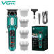 Триммер VGR V-900 GREEN, 4 насадки, LED display, 7000 RPM оптом в Украине