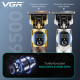 Тример VGR V-942 BROWN, 4 насадки, LED display
