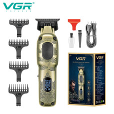 Тример VGR V-954, 4 насадки, 7000 RPM, LED Display