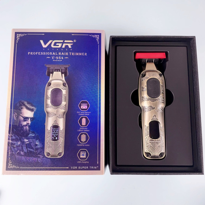 Тример VGR V-954, 4 насадки, 7000 RPM, LED Display