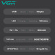 Тример VGR V-964 BLACK, 7000 RPM, 4 насадки, LED display