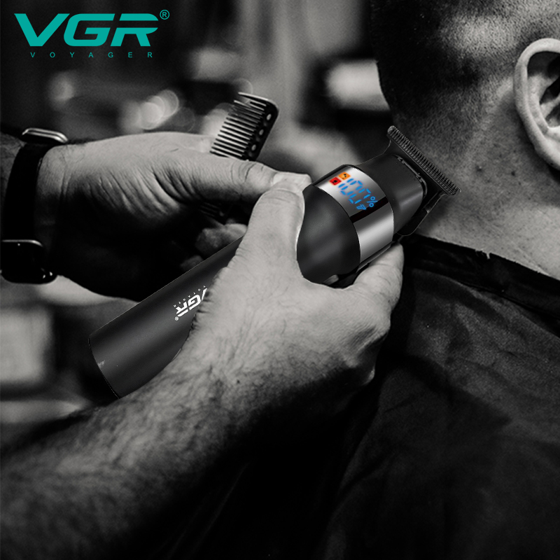 Тример VGR V-987, 3 насадки, LED display