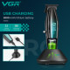 Тример VGR V-992 GREEN, 9000 RPM, 2000 mAh, 3 насадки, LED display
