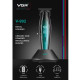 Тример VGR V-992 GREEN, 9000 RPM, 2000 mAh, 3 насадки, LED display