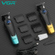Тример VGR V-996 GREEN, 4 насадки, LED display