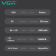 Тример VGR V-996 GREEN, 4 насадки, LED display