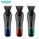 Тример VGR V-998 GREEN, 4 насадки, LED display