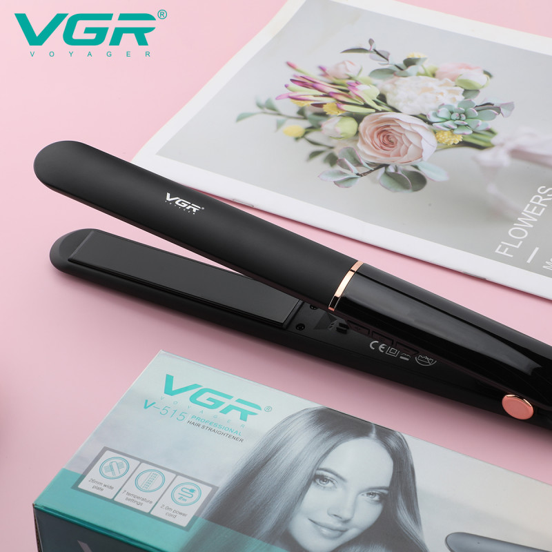 Випрямляч для волосся VGR V-515 BLACK, температура від 100 ° C до 210 ° C, керамічне покриття, LED display, 50 Вт