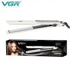 Випрямляч для волосся VGR V-518 WHITE, температура від 100 ° C до 230 ° C, керамічне покриття, LED display, 40 Вт