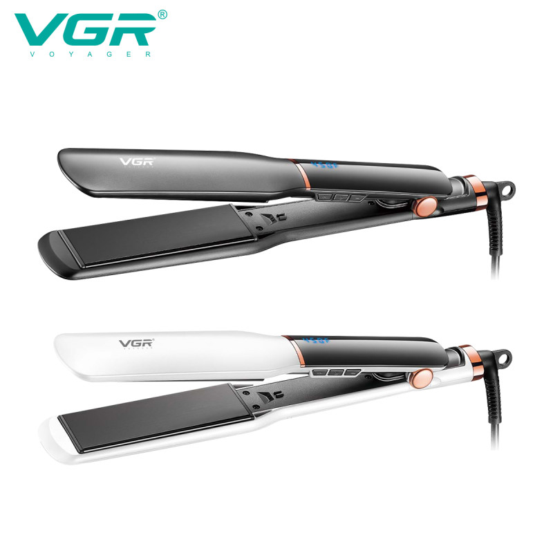 Випрямляч для волосся VGR V-519S BLACK, 100-230 ° C, керамічне покриття 38 мм, 70 W, LED display