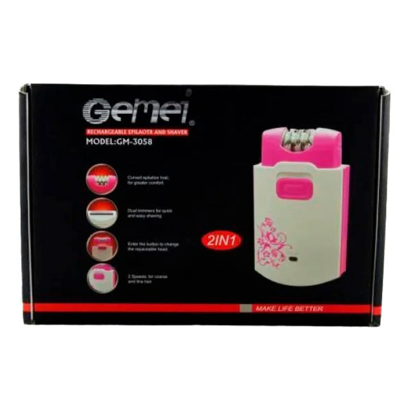 Епілятор 2в1 GEMEI GM-3058