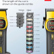 Комплект VGR 2 в 1 V-885 S2 GOLD, акумуляторна машинка для стрижки (clipper) та триммер