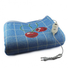 Електропростирадло electric blanket 150 × 160 вишня, синій фон