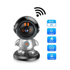 Поворотна бездротова Wi-Fi відеоняня 2K