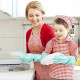 Рукавички для миття посуду із щіткою KITCHEN GLOVES