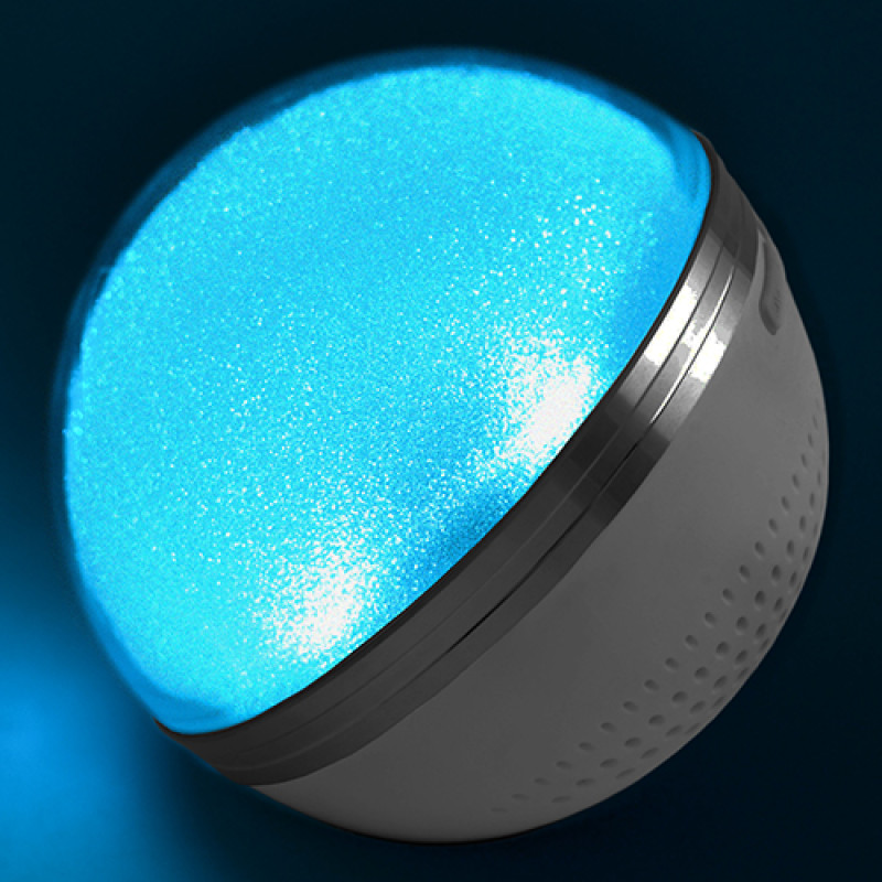 Bluetooth-колонка HAPPY MUSIC BOLL M8, speakerphone, куля перламутровий
