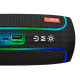 Bluetooth-колонка TG288 з RGB ПІДСВІЧУВАННЯМ, speakerphone, радіо, black