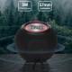 Bluetooth-колонка TG337 з RGB ПІДСВІЧУВАННЯМ, speakerphone, радіо, black