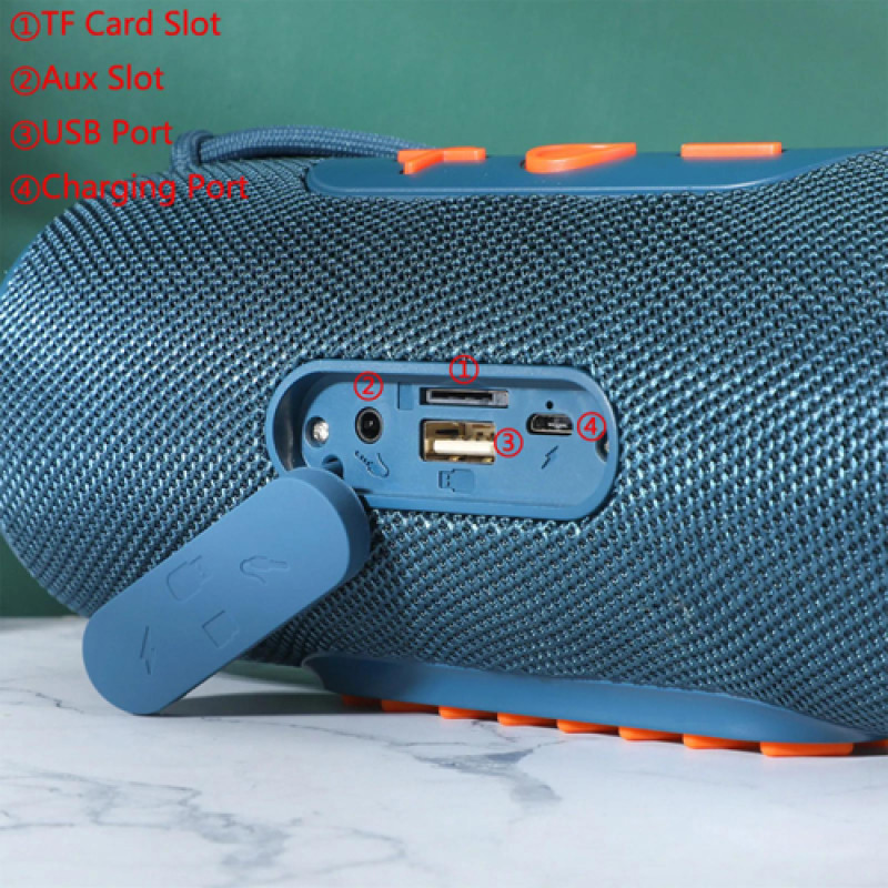 Bluetooth-колонка TG341, з функцією speakerphone, радіо, blue