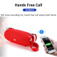 Bluetooth-колонка TG534, з функцією speakerphone, радіо, red
