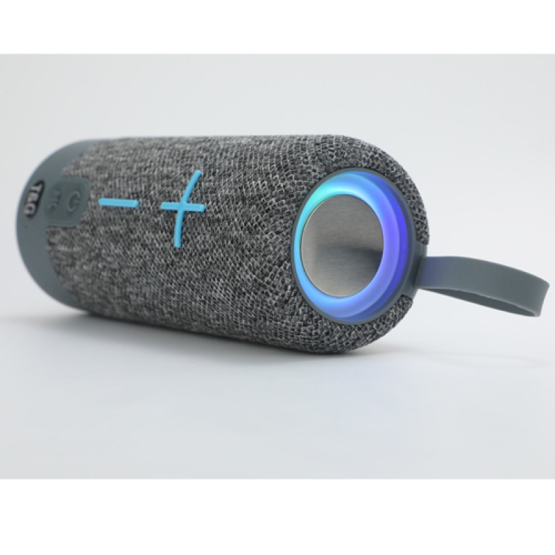 Bluetooth-колонка TG619C з RGB ПІДСВІЧУВАННЯМ, speakerphone, радіо, grey