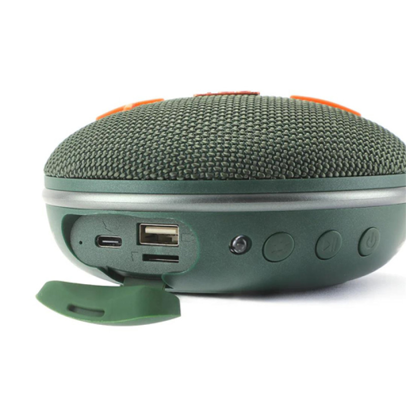 Bluetooth-колонка TG648, з функцією speakerphone, радіо, green